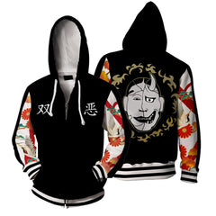 Men's Casual Anime Cosplay Hoodie Jacket