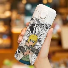 Cool Anime Straw Thermos Cup