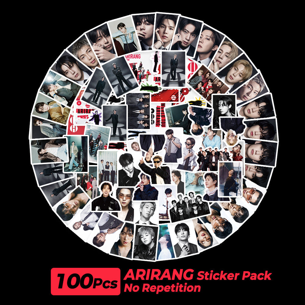 100PCS ARIRANG WORLD TOUR Stickers