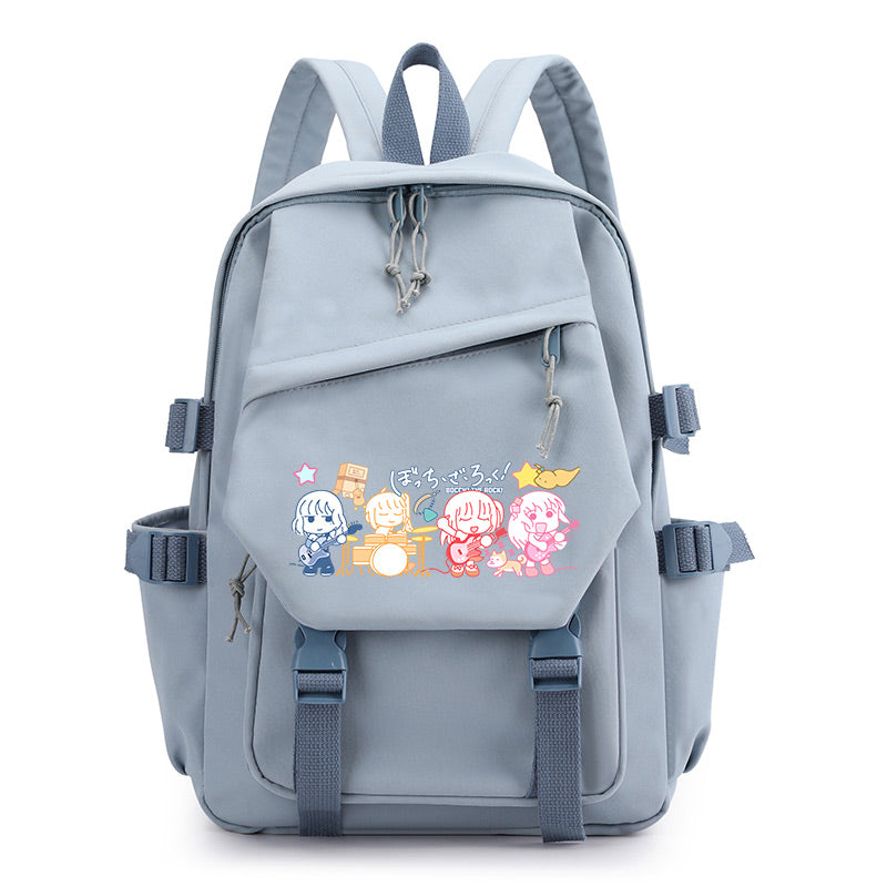 Japanese Style Graphic Print Large Capacity Backpack