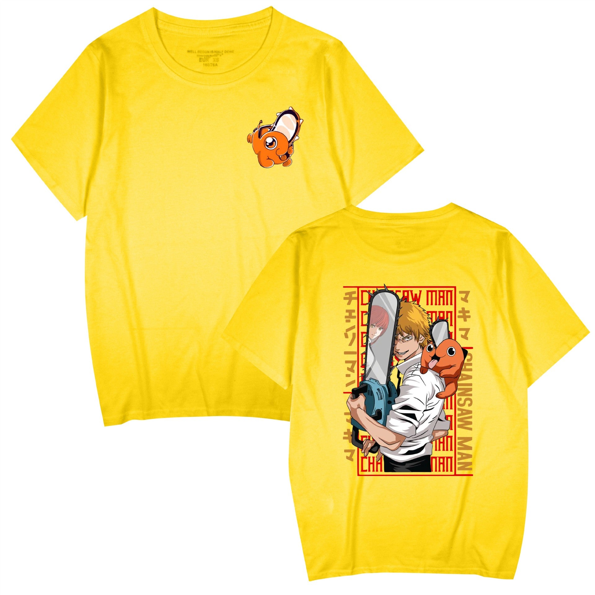 Men's and Women's Anime Printed T-Shirt Top