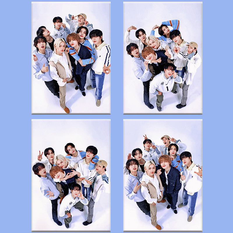 KPOP 6th Anniversary Poster Wall Stickers