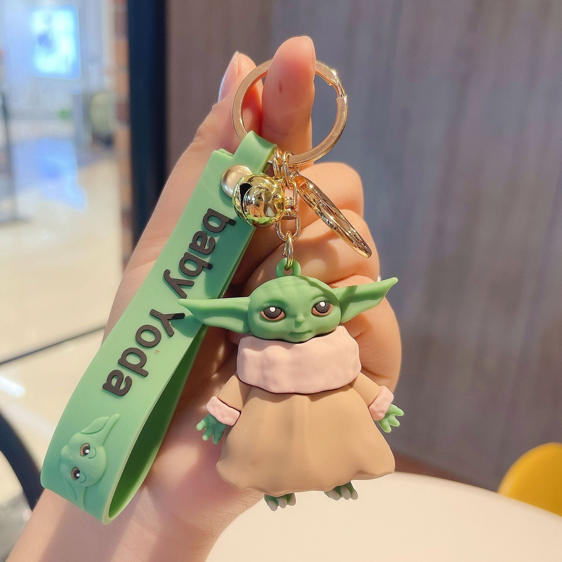 Creative Yoda Keychain Pendant