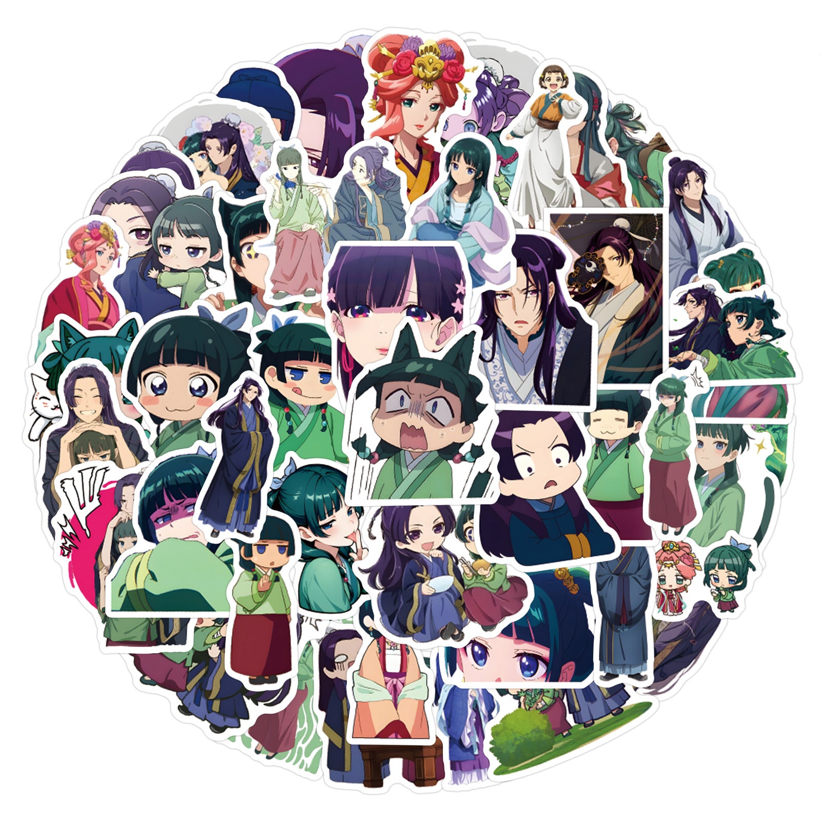 60 Pcs Anime Graffiti Stickers