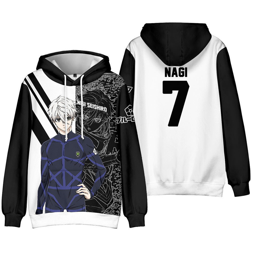 Unisex Anime 3d Casual Pullover Hoodie