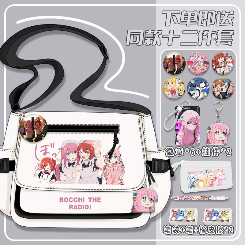 Cute Anime Crossbody Shoulder Backpack