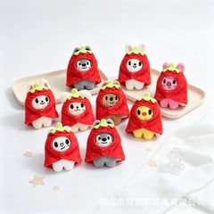 SKZ Strawberry Cloak Plush Doll Pendant