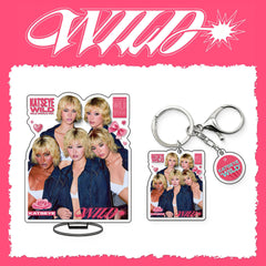 KATSEYE WILD Keyring Standie Set