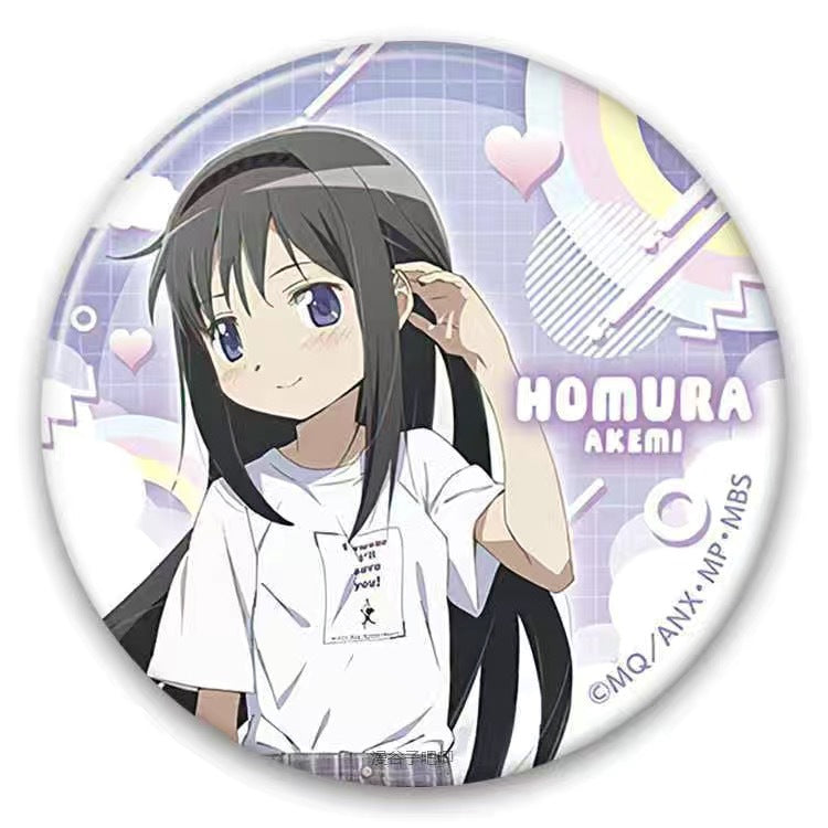 Anime Tinplate Badge