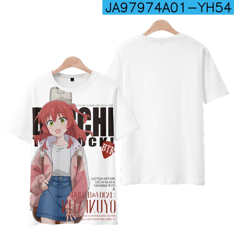 Quick-drying Anime Short-sleeved T-shirt