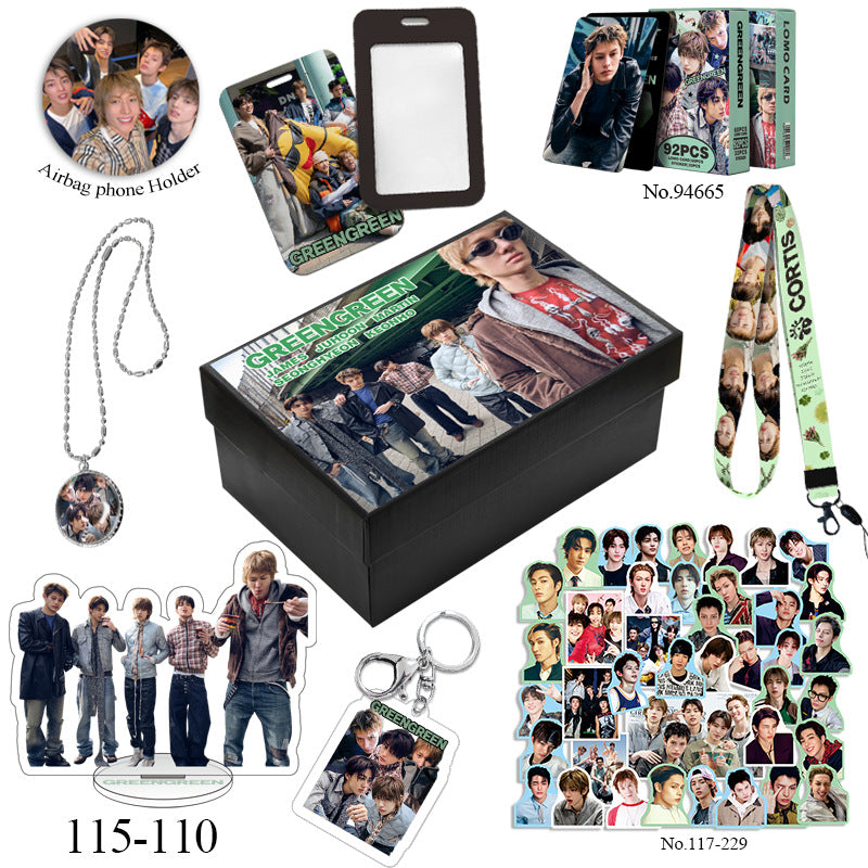 Exquisite CORTIS Album Necklace Lanyard Photocard Gift Box