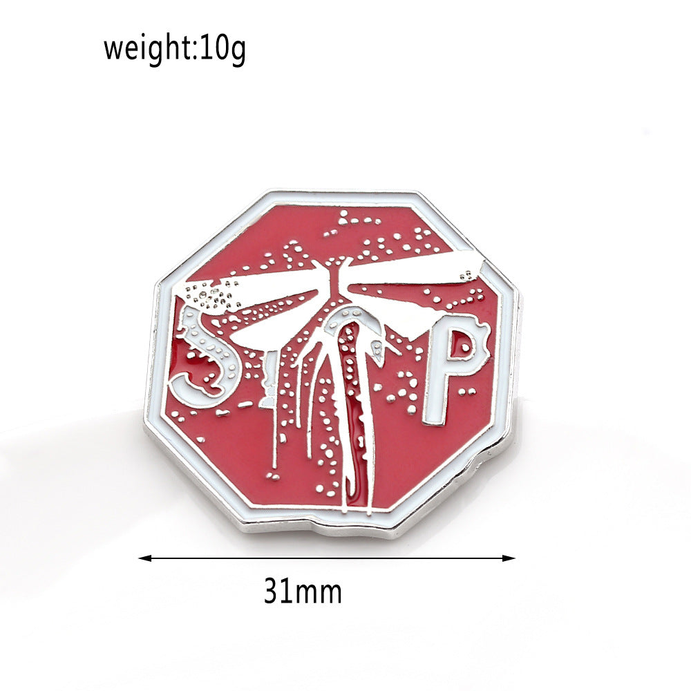 Game Metal Badge Brooch
