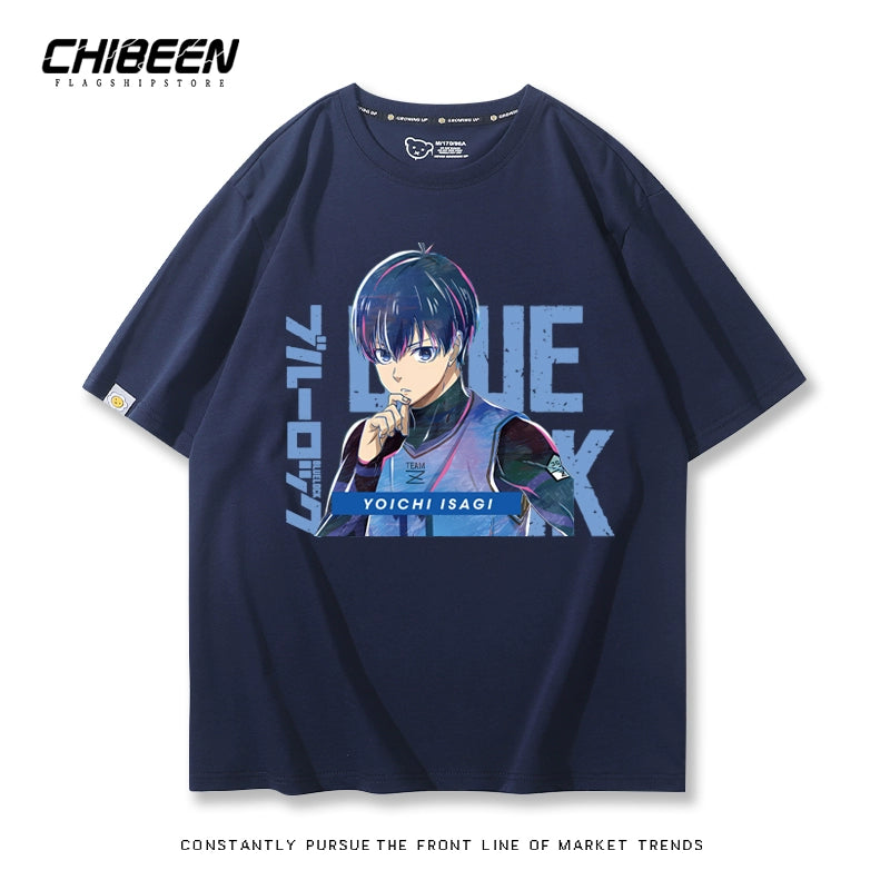 Casual Anime Short Sleeve Summer Cotton Tee