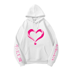 TWICE Logo Printed Pullover Hoodie