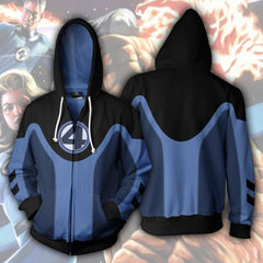 Unisex Fantastic Four 3D Printed Cosplay Hoodie