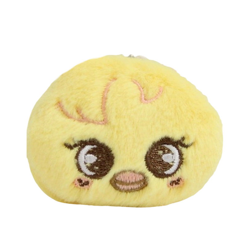 SKZ Plush Doll Head Pendant