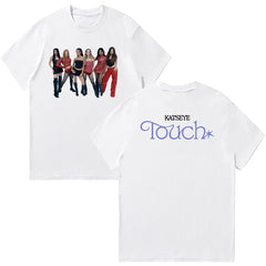 Casual Katseye Touch Graphic Print Tee