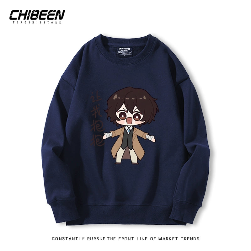 Dazai Anime Crew Neck Sweatshirt Top