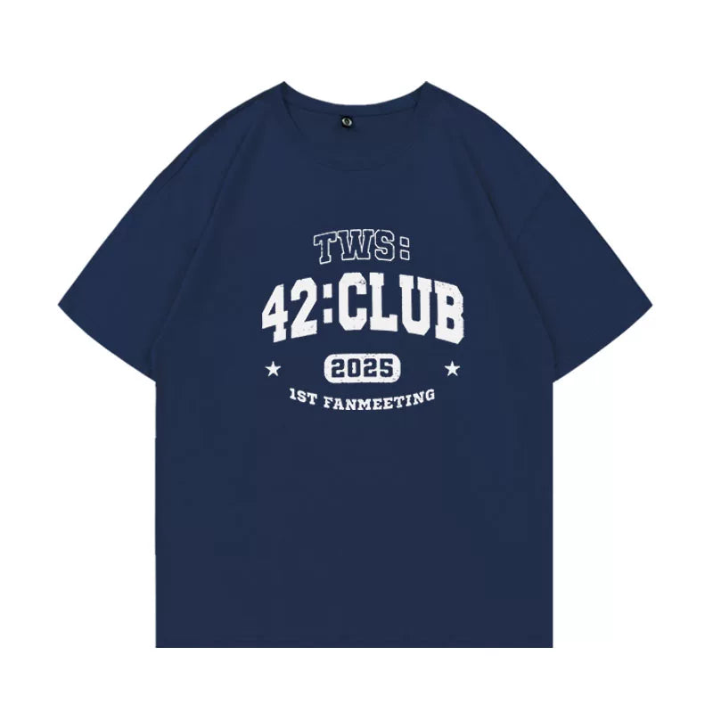 TWS FM 42CLUB Cotton Short-sleeved T-shirt