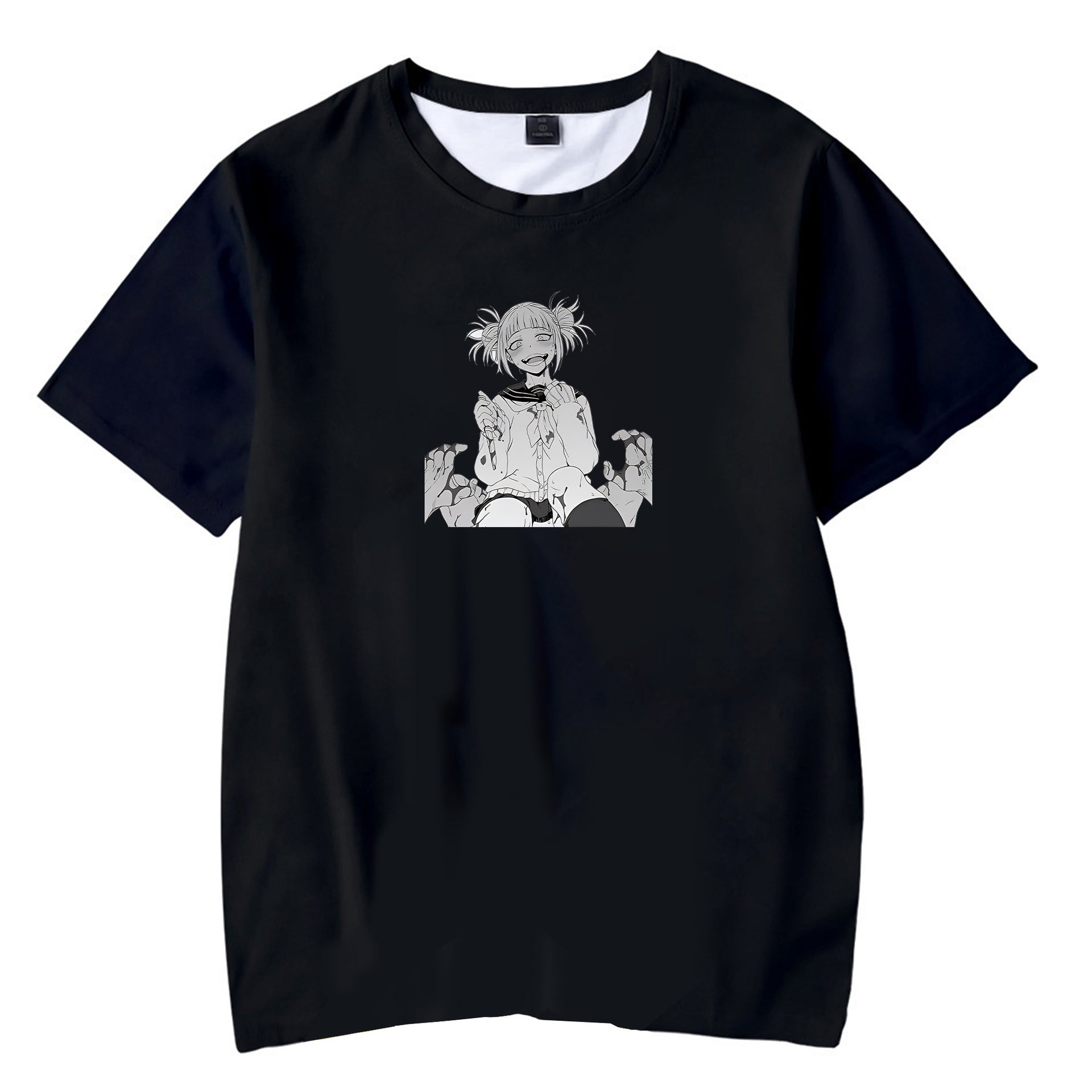 Unisex Anime Graphic Short-sleeved Loose Tee