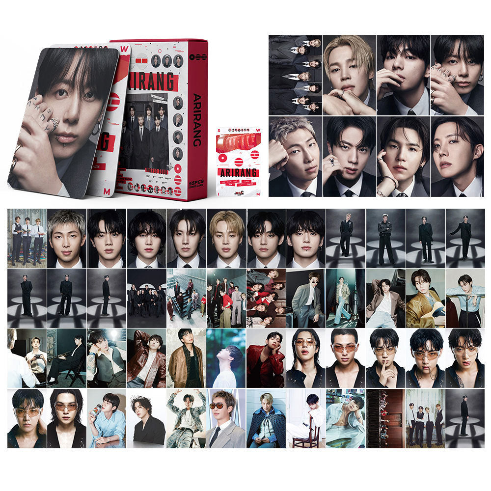 BTS WORLD TOUR ARIRANG Photocard 55pcs
