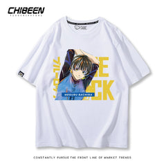 Casual Anime Short Sleeve Summer Cotton Tee