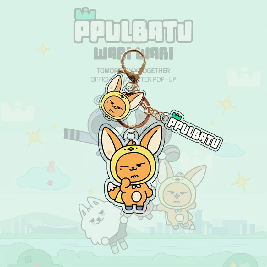 Kpop Acrylic Double-sided Key Ring Gift