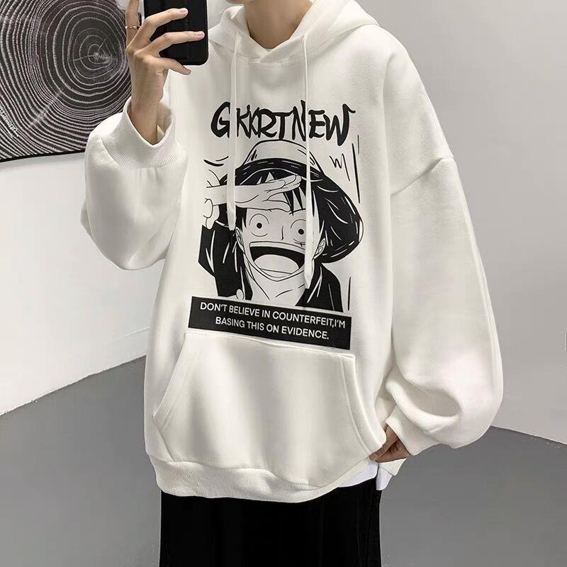 Men's Luffy Sports Loose Hoodie