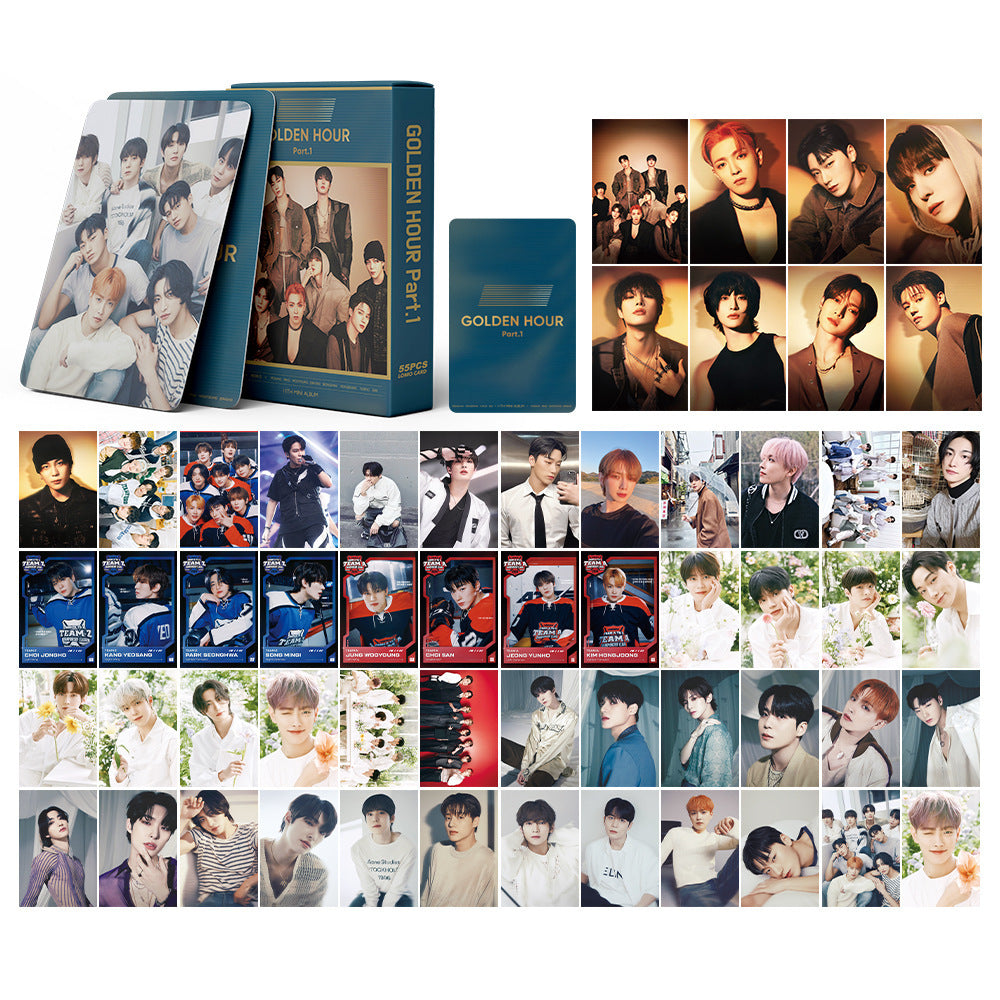 55 KPOP Album Lomo Cards