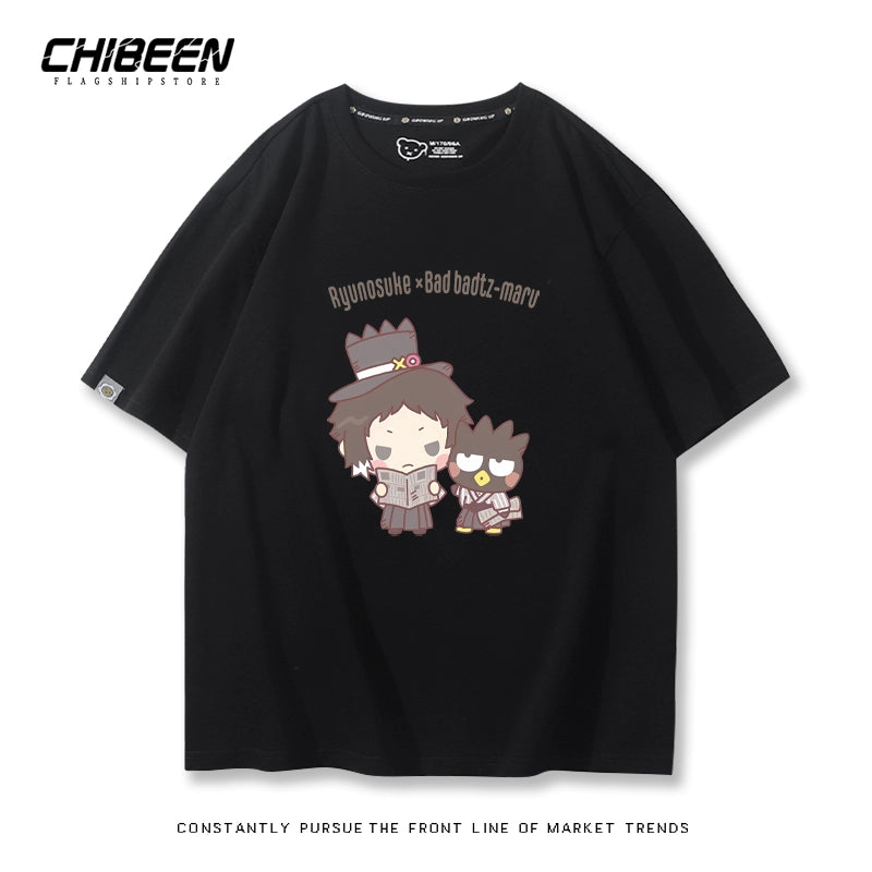 Men's and Women's Dazai Short Sleeve Cotton T-Shirt