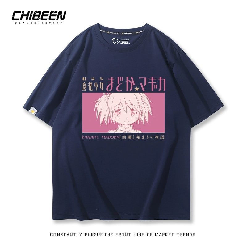 Women's Anime Print Half Sleeve T-shirt