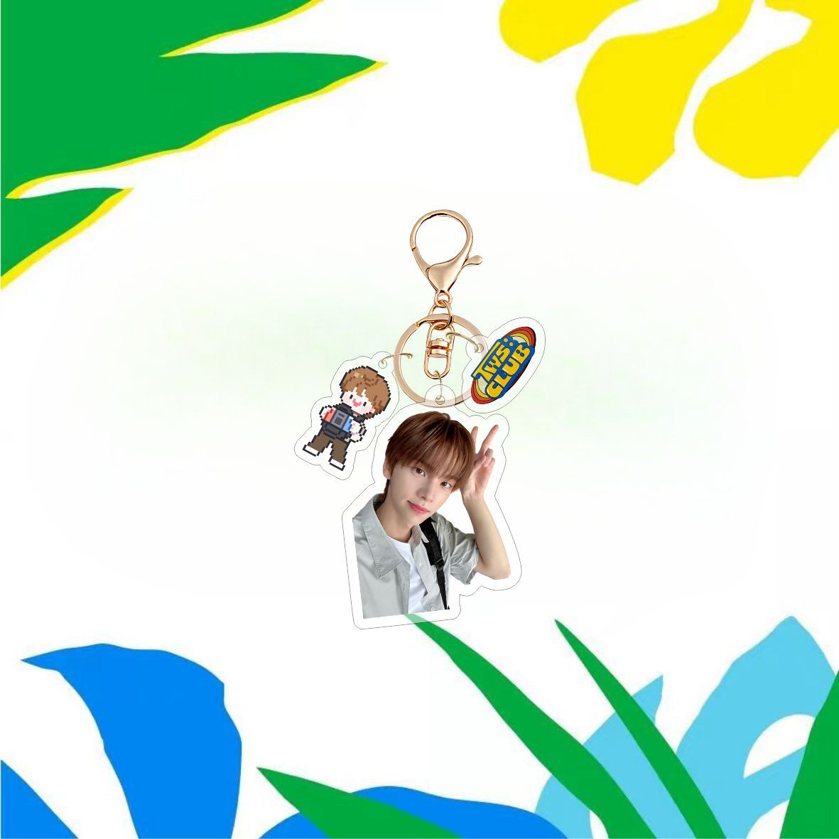 TWS Cartoon Keychain Bag Pendant