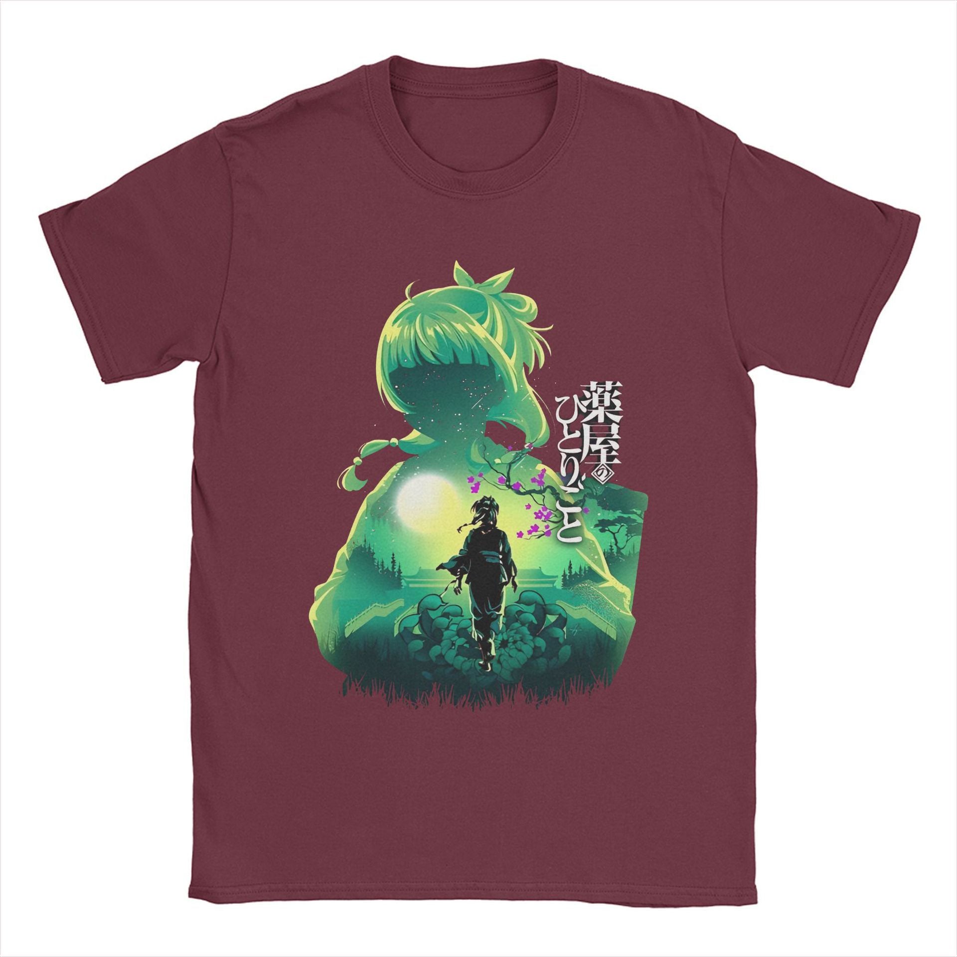 Unisex Anime Pattern Printed T-Shirt