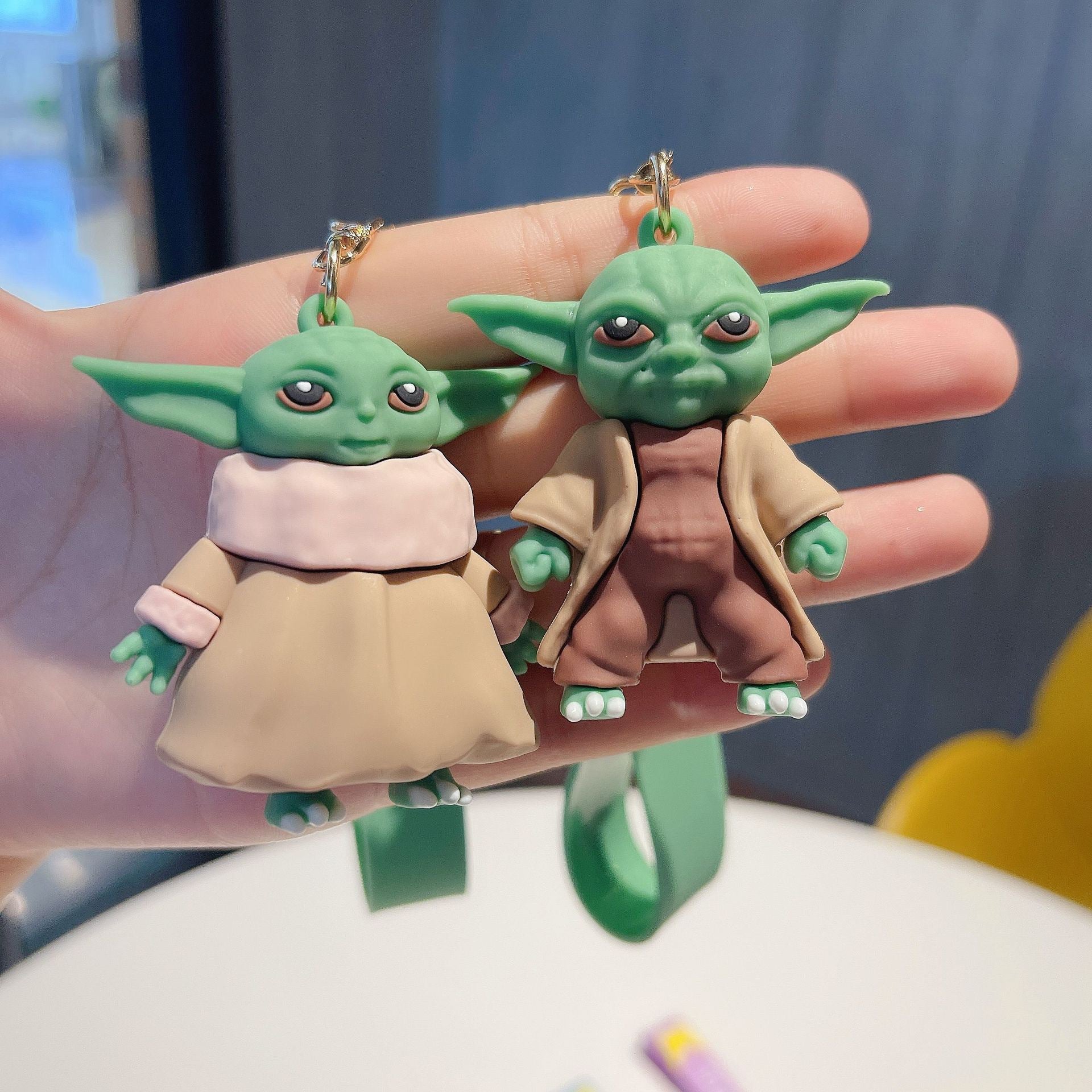 Creative Yoda Keychain Pendant