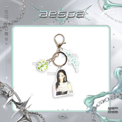 AE LOGO Acrylic Pendant Keychain