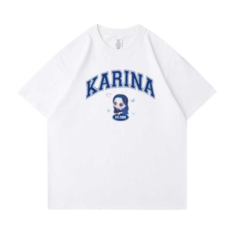 æ Cartoon Print Short-sleeved T-shirt