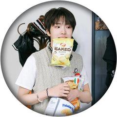 BND [WHO!] Concept Photo Badge Mirror Keyring