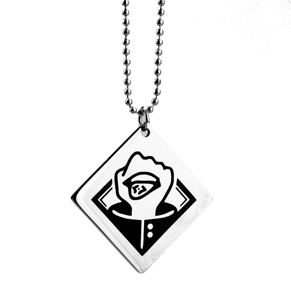 Chic Anime Stainless Steel Pendant Necklace