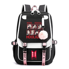 BANGTAN Hooligan Large Capacity Backpack
