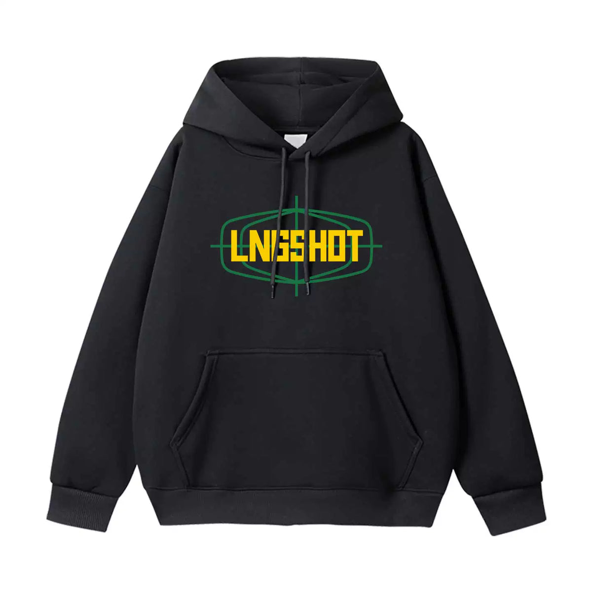 LNGSHOT Printed Pullover Hoodie Top