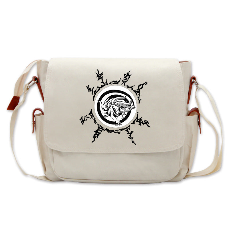 Trendy Sasuke Kakashi Anime Mailman Bag