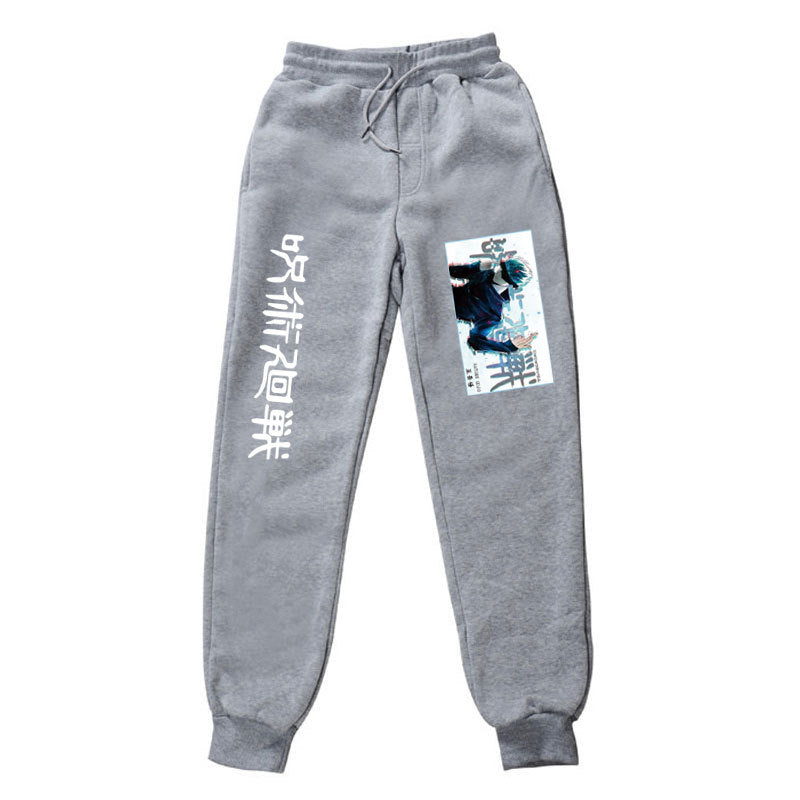 Casual Unisex Anime Sports Loose Sweatpants