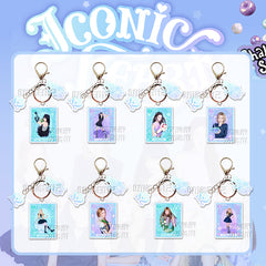 H2H "ICONIC HEART" Acrylic Pendant Keyring