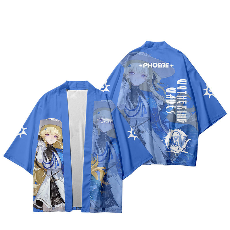 Men's and Women's Game Kimono Cloak