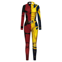 Deadpool and Wolverine Digital Print Cosplay Bodysuit