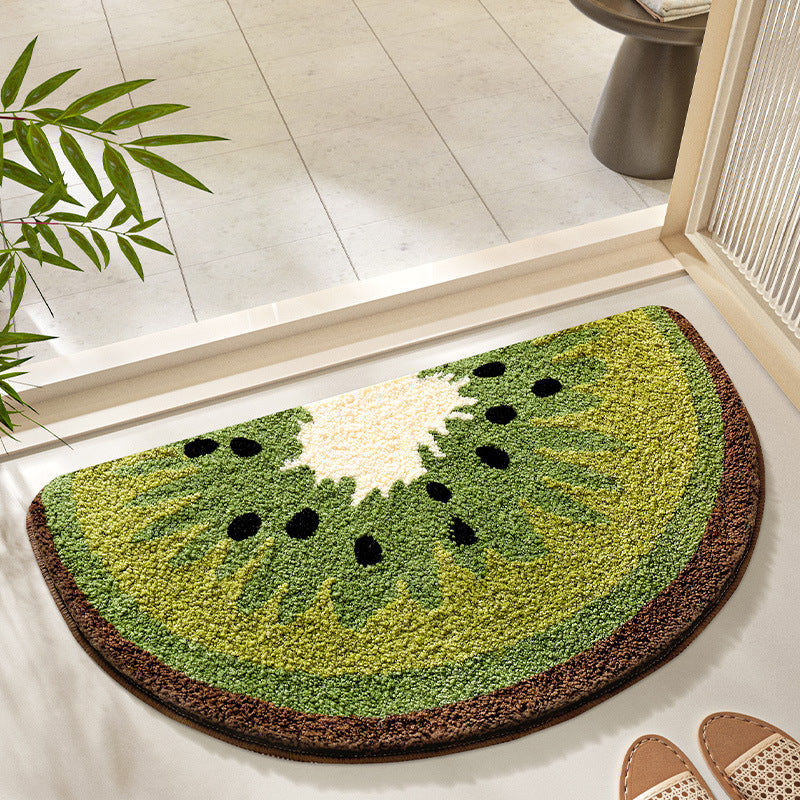 Fresh Fruit Bathroom Door Floor Mat