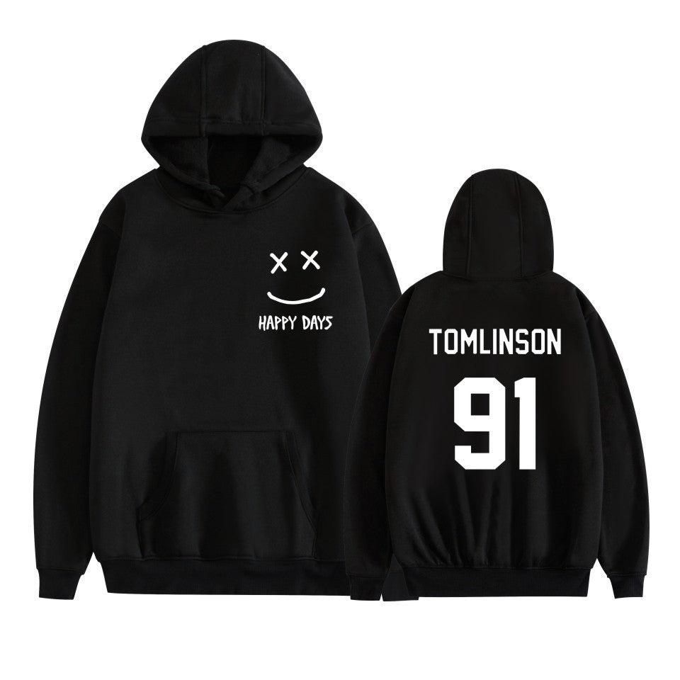 Casual Louis 91 Printed Pullover Hoodie