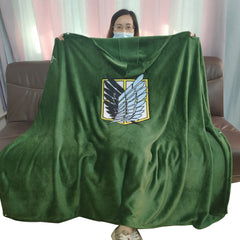 Casual Anime Blanket Cape