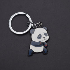 Chic Gojo Anime Metal Keychain Necklace