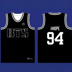 Trendy BTS V-neck Sports Jersey Shirt